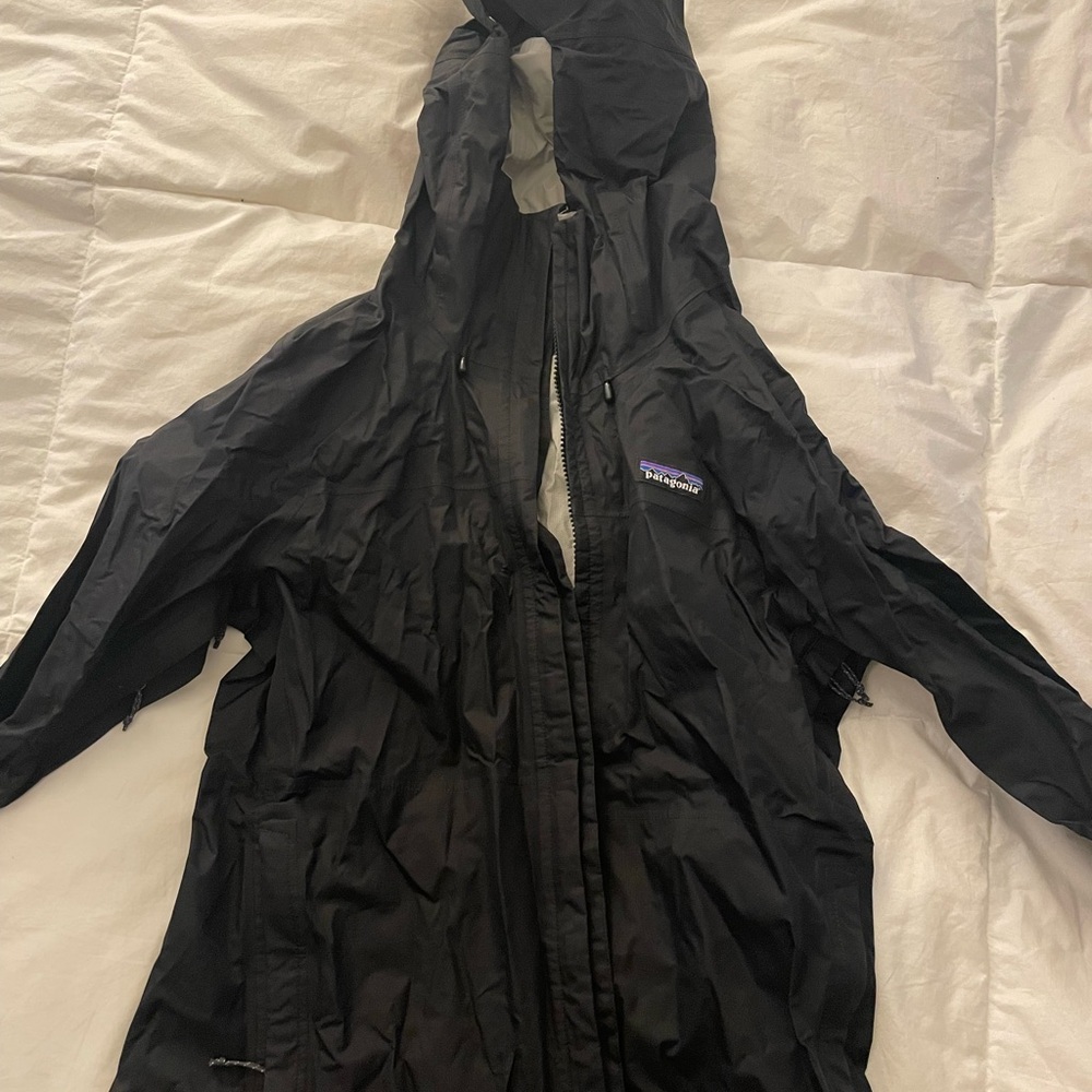 Patagonia Black Rain Jacket Women’s Size Small